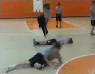 golpe,voltereta,buen aterrizaje,adios pelotas