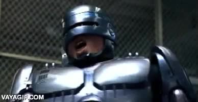 Robocop,mensaje,reacci&oacute;n,error,fallo,se te va a caer el pelo robotico