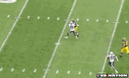 Michigan,touchdown,velocidad,imposible de atrapar,futbol americano,puntazo