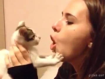 no ha entendido algo,morder,mordisco,mala leche,chica,labio,ñam