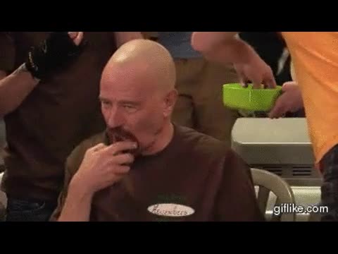 Breaking Bad,walter white,bryan cranston,disimular,fingir,no comer,no gustar