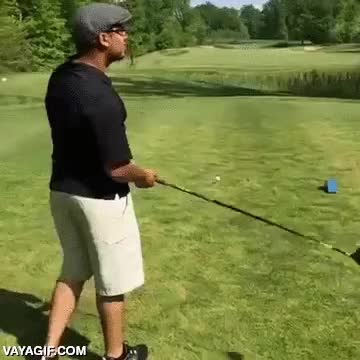 gracioso,happy gilmore,fail,romper,roto,palo de golf