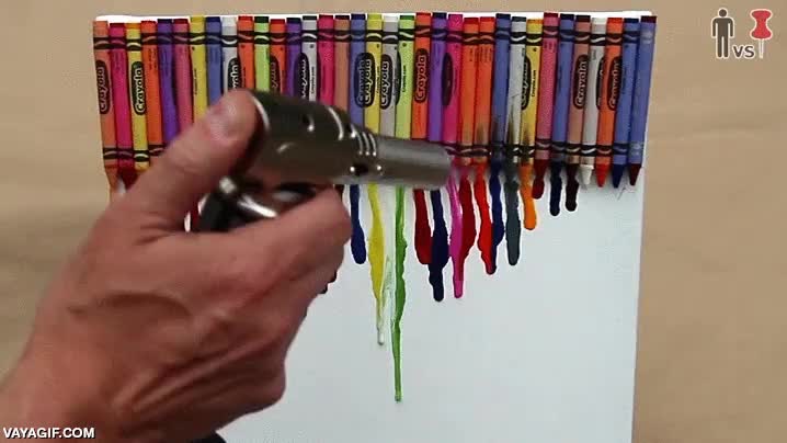 incendio,gran obra de arte,quemar,arder,fuego,crayon,ceras,colores