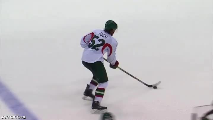 vacilar,hockey sobre hielo,vacilada,pasear por delante,picar,gol