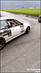 sa matao paco,rally,coche blanco,caida,fail