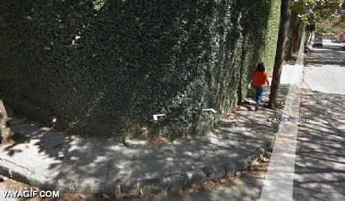 google maps,caer,fail,al suelo,captar,grabar,despiste caro