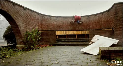 bicicleta,bmx,por la pared,circular,sin gravedad