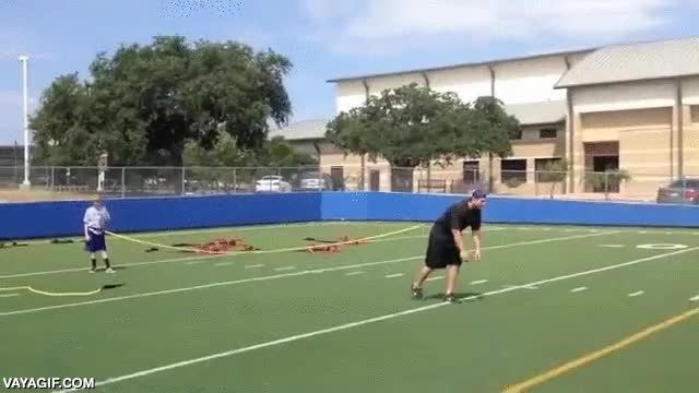 no lo volvi&oacute; a decir nunca,estirar,cuerda,correr,arrastrar