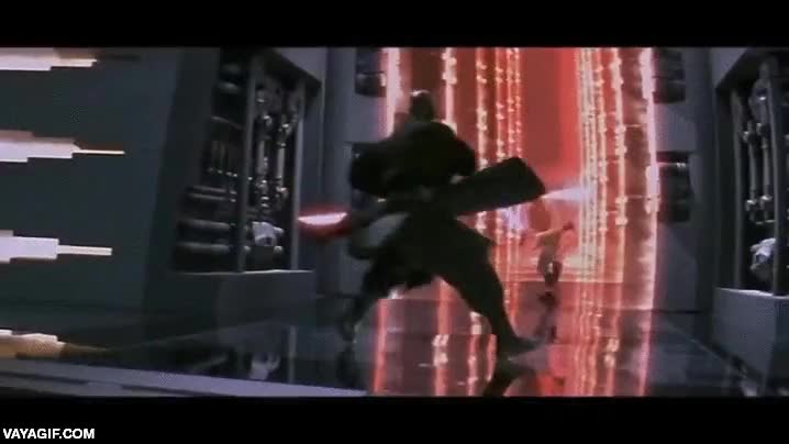 star wars,pelea,lo &uacute;nico bueno de la amenaza fantasma,darth maul,combate,la guerra de las galaxias