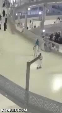 kaaba,meca,ritual islamico,siete vueltas,Islam,segway,modernizar,mejorar,profanar