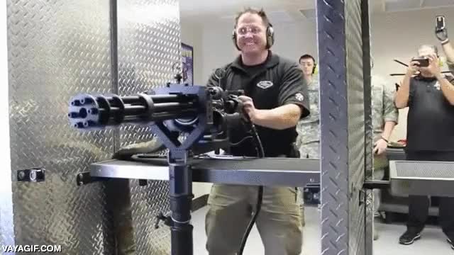 armas,armamento,estamos locos,90 balas,gatling,metralleta
