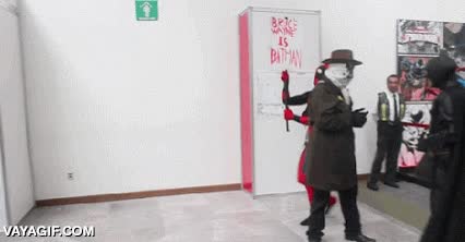 troll,cartel,bruce wayne,batman,cosplay,disfraz,joker,bane