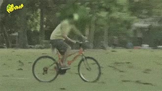 Ladron,bicicleta,troll de ladrones,caida,graciosa