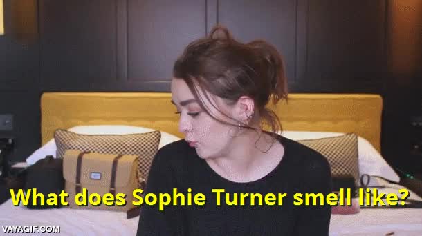 sorpresa,a que huele,maisie williams,sophie turner,arya,sansa,stark,juego de tronos