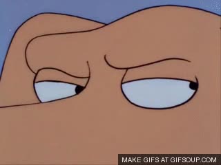 perro,los simpson,chicles,sospechoso,malvado,mirada