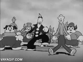 Los dibujos animados de antes eran un poquito inquietantes y perturbadores dibujos animados,raros,formas,animacion,paranoia