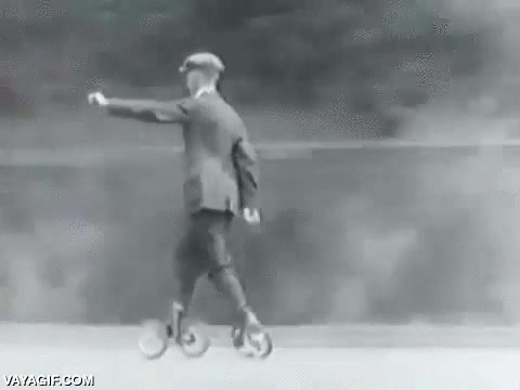 Enlace a Estos deben ser los bisabuelos de los patines en línea 