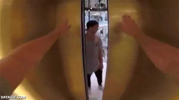 parkour,saltar,ascensor,centro comercial,salto,rey del parkour