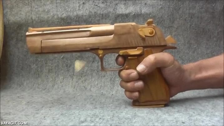 tirachinas,gomas,desert eagle,demasiado simple,disparar