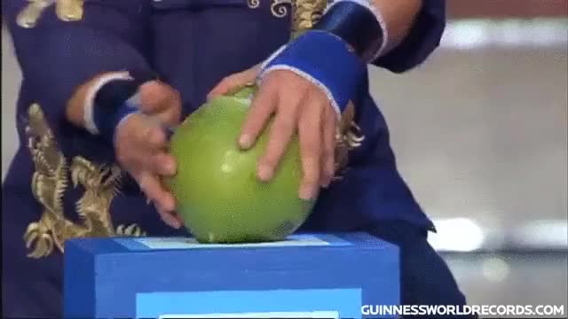 record guiness,coco,abrir,romper,con un solo dedo,potencia,fuerza,artes marciales