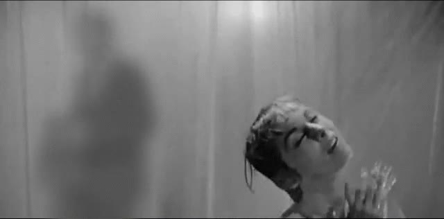 travolta,psicosis,psycho,escena,ducha,blanco y negro,confused travolta