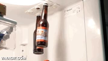 botellas,cerveza,botellines,imanes,magnetico,aprovechar ese espacio que nunca se usa