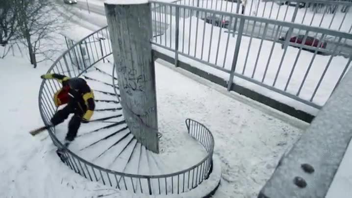 kim boberg,escalera,caracol,barandilla,grindar