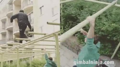 handycam,steadycam,cámara,grabar,ninja,parkour