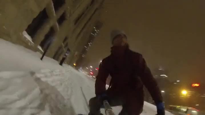 snowboard,necesitar,esqui,por la calle,montreal,que pasada