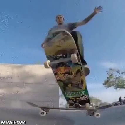 nuevo nivel,incre&iacute;ble,skateception,dos a la vez,skate,monopatin