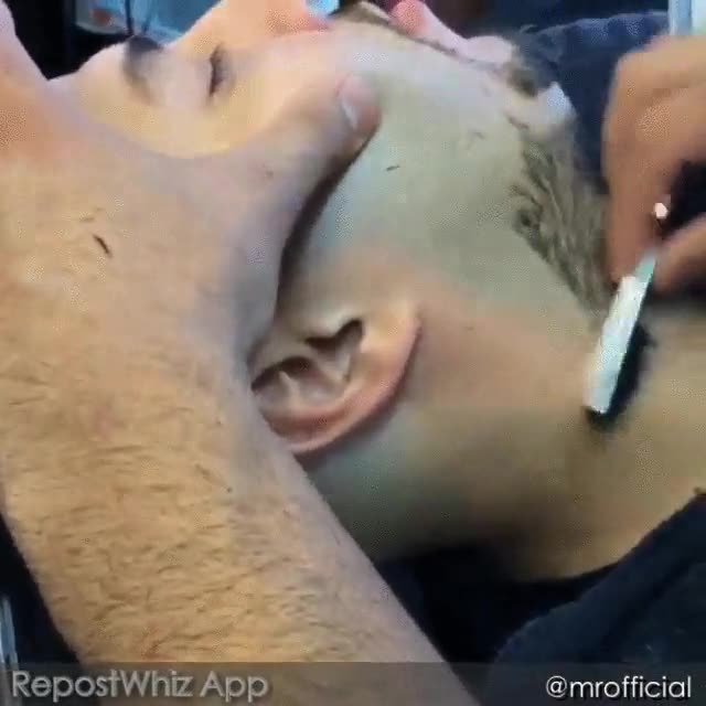 barbero,afeitar,a ras de piel,muy afilado,cuchilla