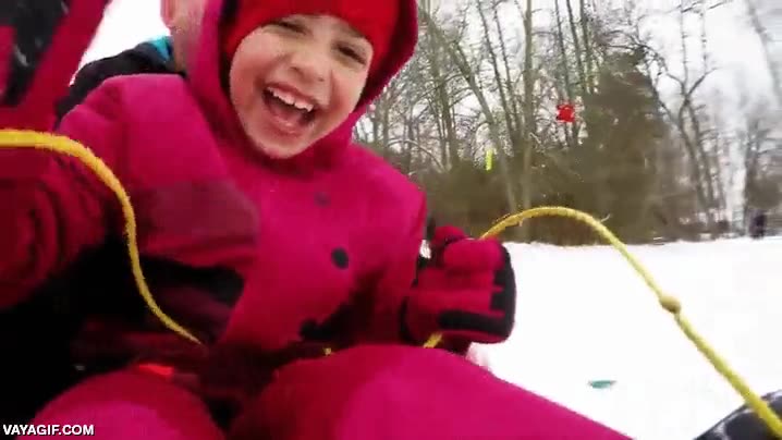 momentos felices,primer contacto,ni&ntilde;o,nieve