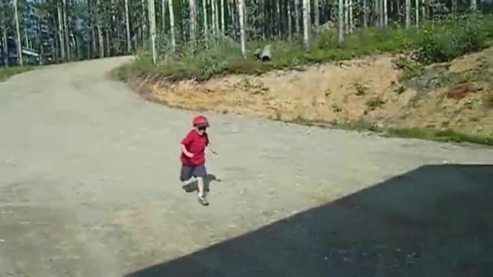 ni&ntilde;o,correr,lanzamiento,cohete,carrerilla