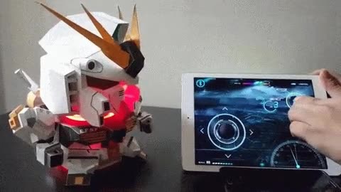 gundam,tableta,movimiento,ni&ntilde;os,jugar