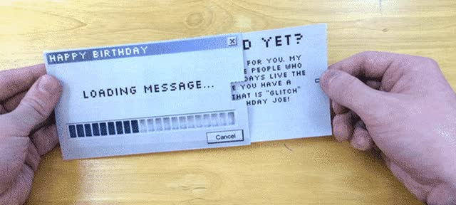 sentirte,viejo,loading,tarjeta,felicidades,barra,cargando