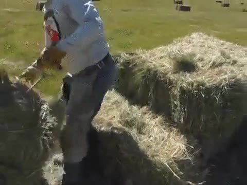 ganchos,cami&oacute;n,recoger,paja