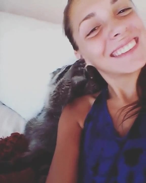 chica,gustar,racoon,pendientes,sonrisa