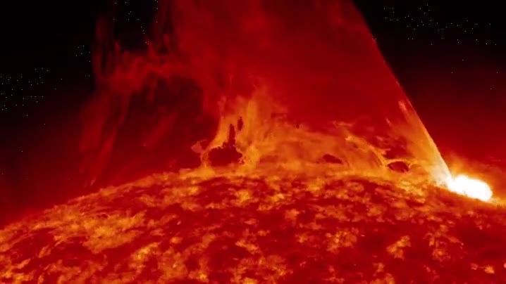 Enlace a Erupción Solar capturada por un observatorio de la NASA