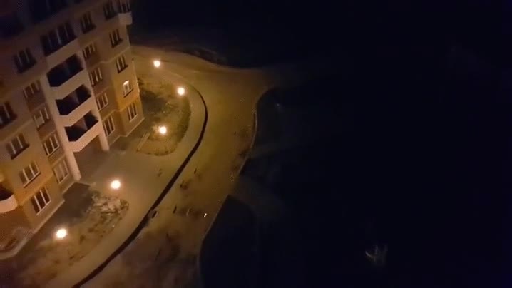 puntero,laser,calle,noche,troll