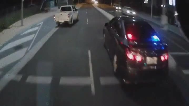 karma,instantáneo,coche,policía