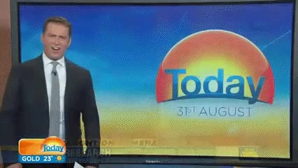 presentador,noticias,reaccionar,tibur&oacute;n