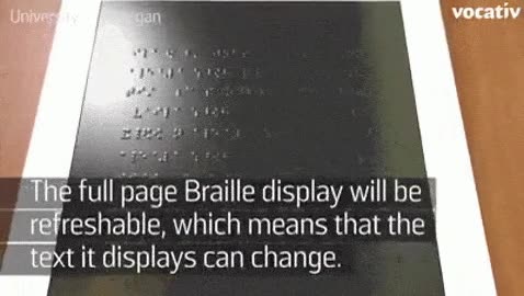 Enlace a Funcionamiento de una tablet para invidentes