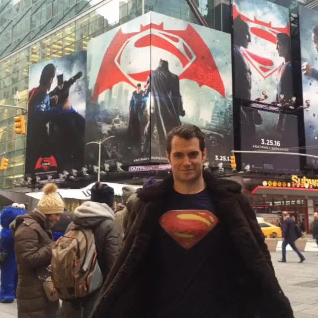 superman,desapercibido,ciudad,poster,reconoce