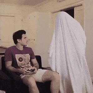 reconocer,susto,sábana,fantasma,surprise,travolta