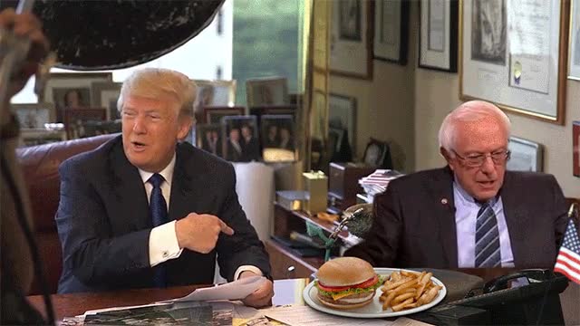 trump,amigo,coger,patata frita,nope