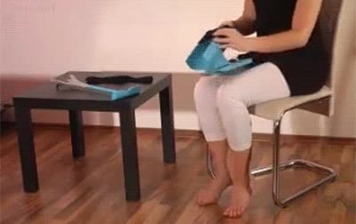 truco,calcetines,ponerte,esfuerzo