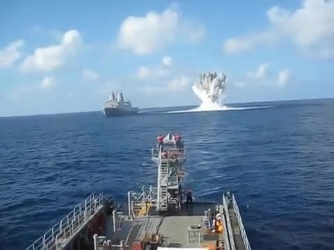 prueba,disparo,barco,marina