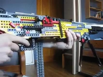M-249,lego,arma,diseño