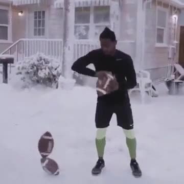 montaje,habilidad,pelota,giro,baile,nieve