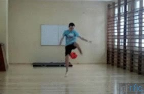 Freestyle,intentar,caer,pelota,bal&oacute;n